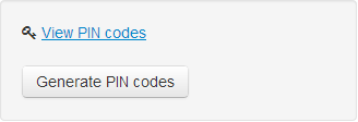 XP2.0 view generate PIN codes.png