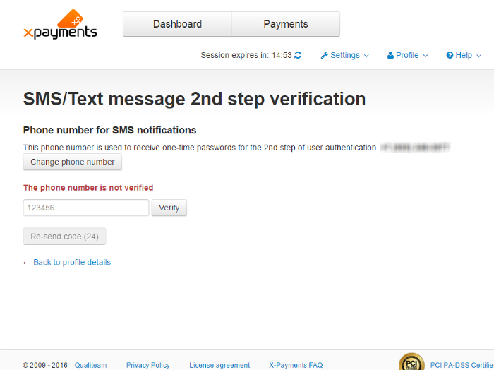 Xc3 2step sms phone verify2.png