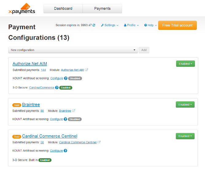 XP2.1 payment configurations list.png