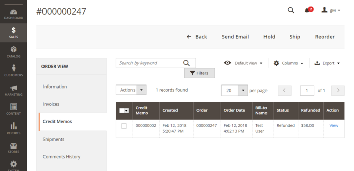 Magento2 order000000247 credit memos.png