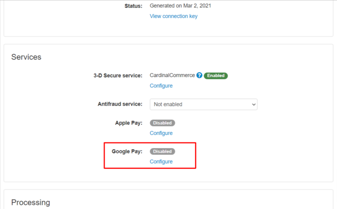 Xpc google pay service configure.png