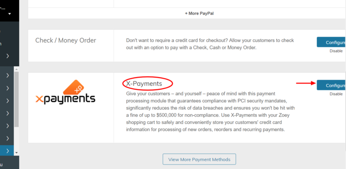 Zoey xpayments configure.png