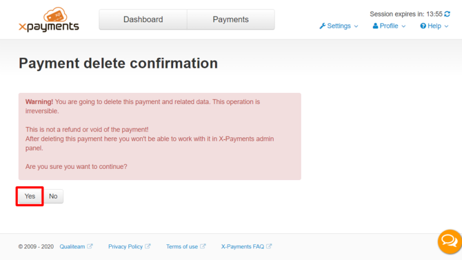 Xpc delete1 payment confirm.png