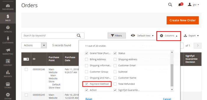 Magento2 order columns.png