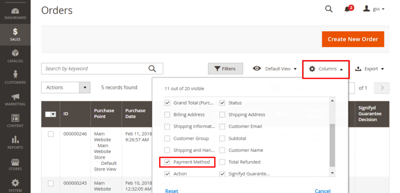 File:Magento2 order columns.png