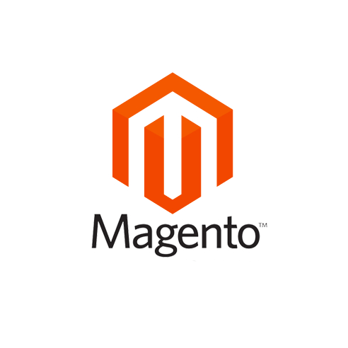 Het logo van Magento